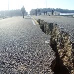 terremotoa bordo de un vehiculo